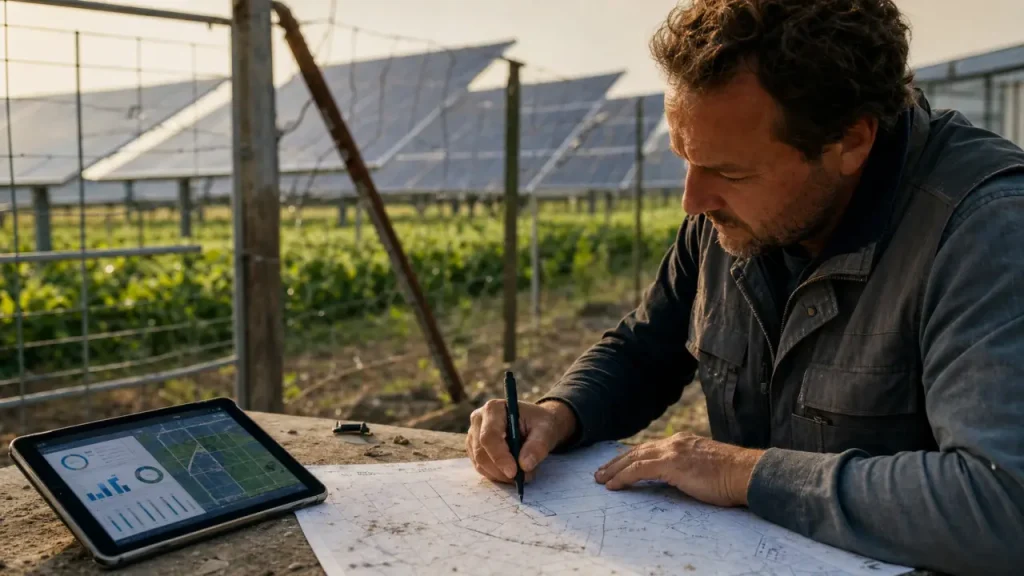 Agrivoltaïsme Toulouse : vérifications parcelle, cultures et raccordement