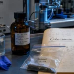 catherine jeandel en géochimie marine : analyse d’eau océanographique au laboratoire