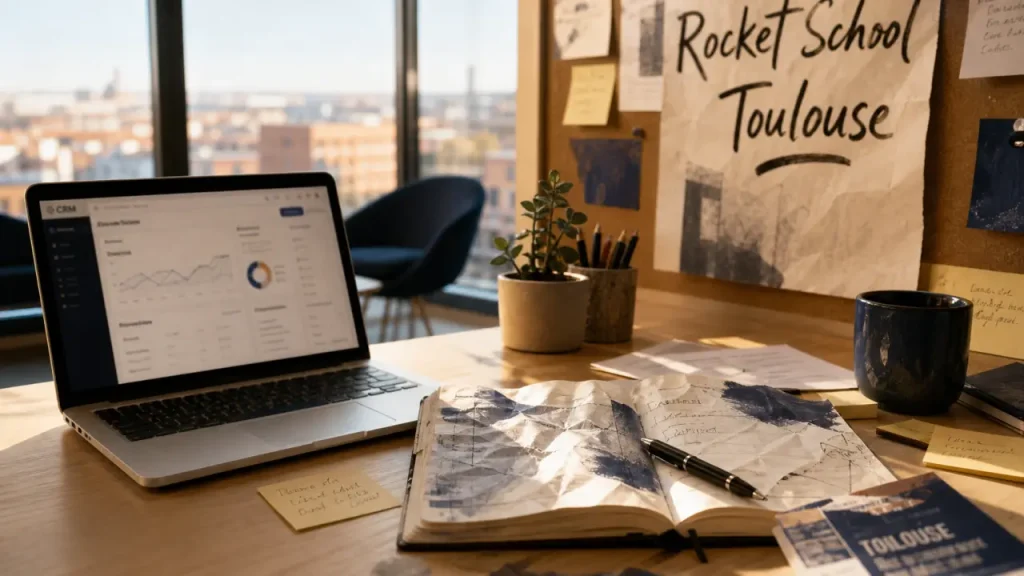 Rocket School Toulouse : commerce et marketing digital, alternance et bootcamp