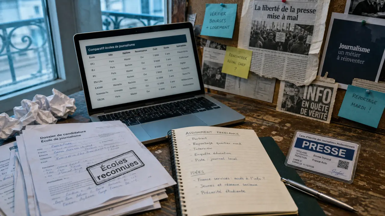 Classement des écoles de journalisme : 14 écoles reconnues, concours sélectifs