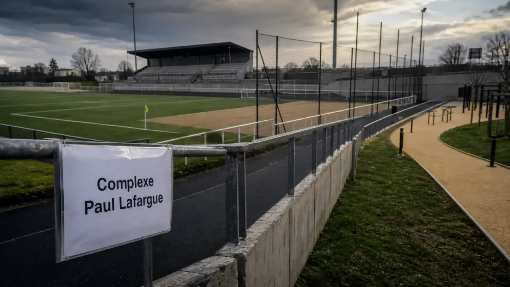 Complexe sportif Paul Lafargue : terrains de football et parcours santé