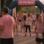 Course octobre rose Toulouse 2026, départ des coureurs sur site des Argoulets