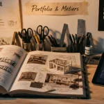 Ecole design Toulouse : atelier portfolio, maquettes et croquis