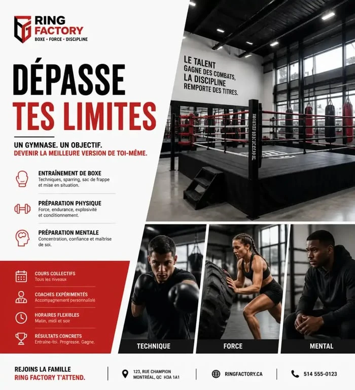 Entraînement dans un boxing club toulousain moderne