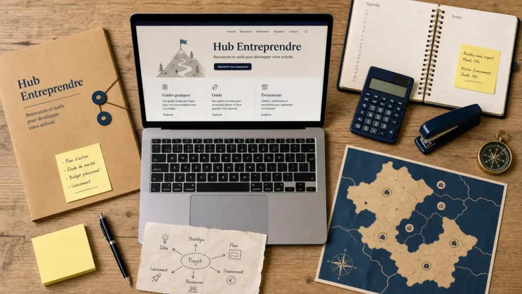 Hub entreprendre Occitanie : aides, contacts et démarches