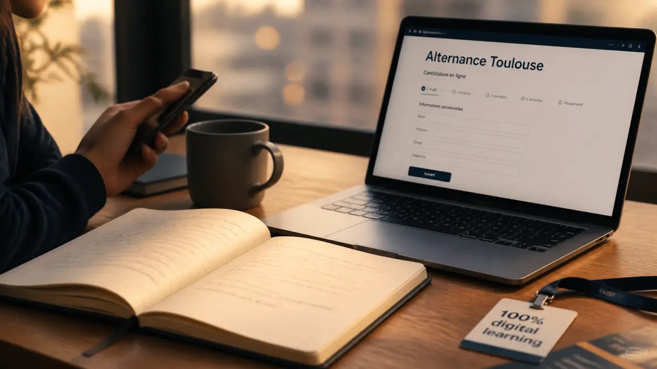 iscod toulouse : alternance 100% en ligne, candidature en ligne