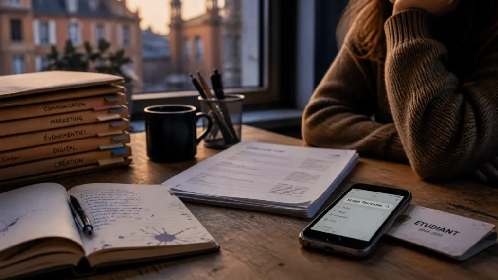 Stage toulouse : CV et offres sur smartphone