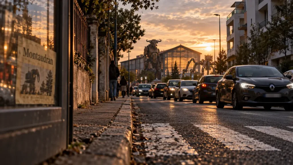 Montaudran lespinet toulouse : Piste des Géants et résidences neuves, avenue de Saint-Exupéry