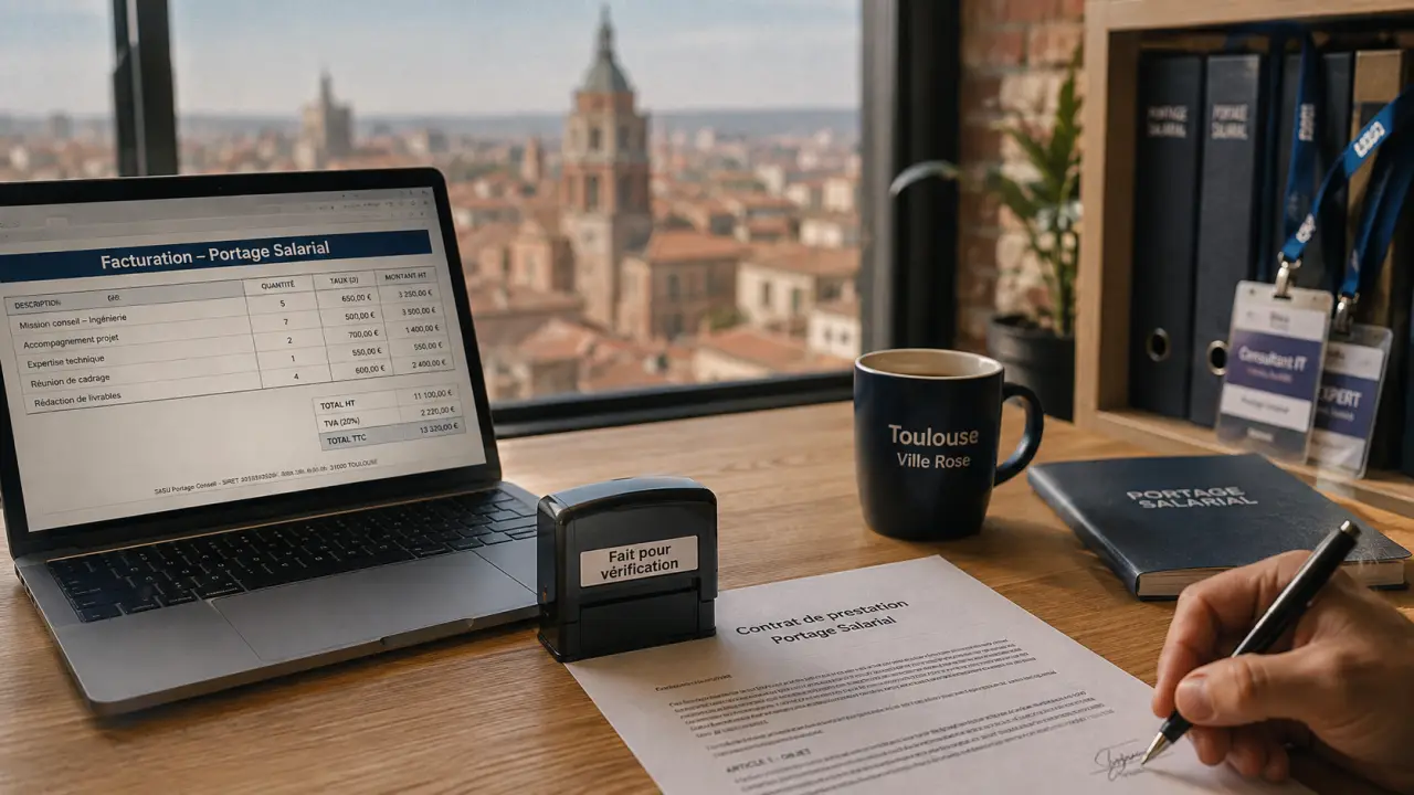 Portage salarial Toulouse : autonomie freelance et sécurité du salarié