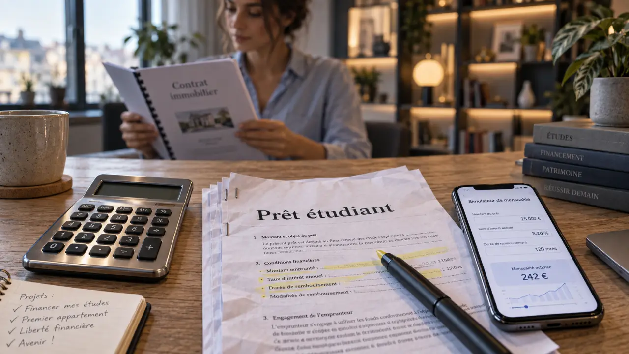 Prêt etudiant immobilier : dossier et calcul de mensualité