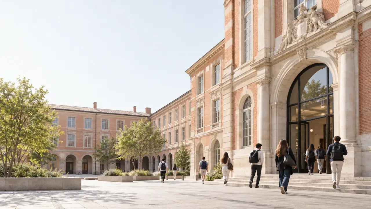 Université Toulouse Capitole et ses bâtiments universitaires à Toulouse