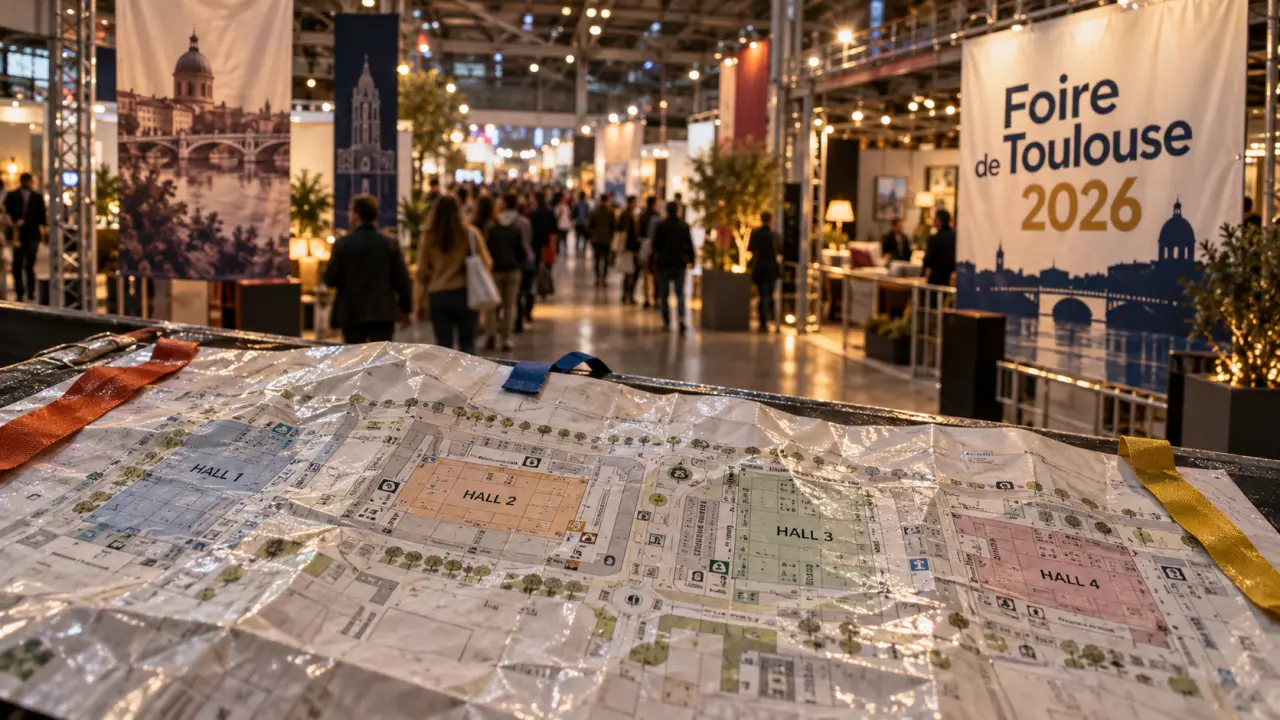 Foire de Toulouse 2026 au MEETT, hall et stands