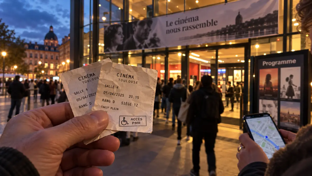 Salles de cinéma à Toulouse : billets et accès PMR